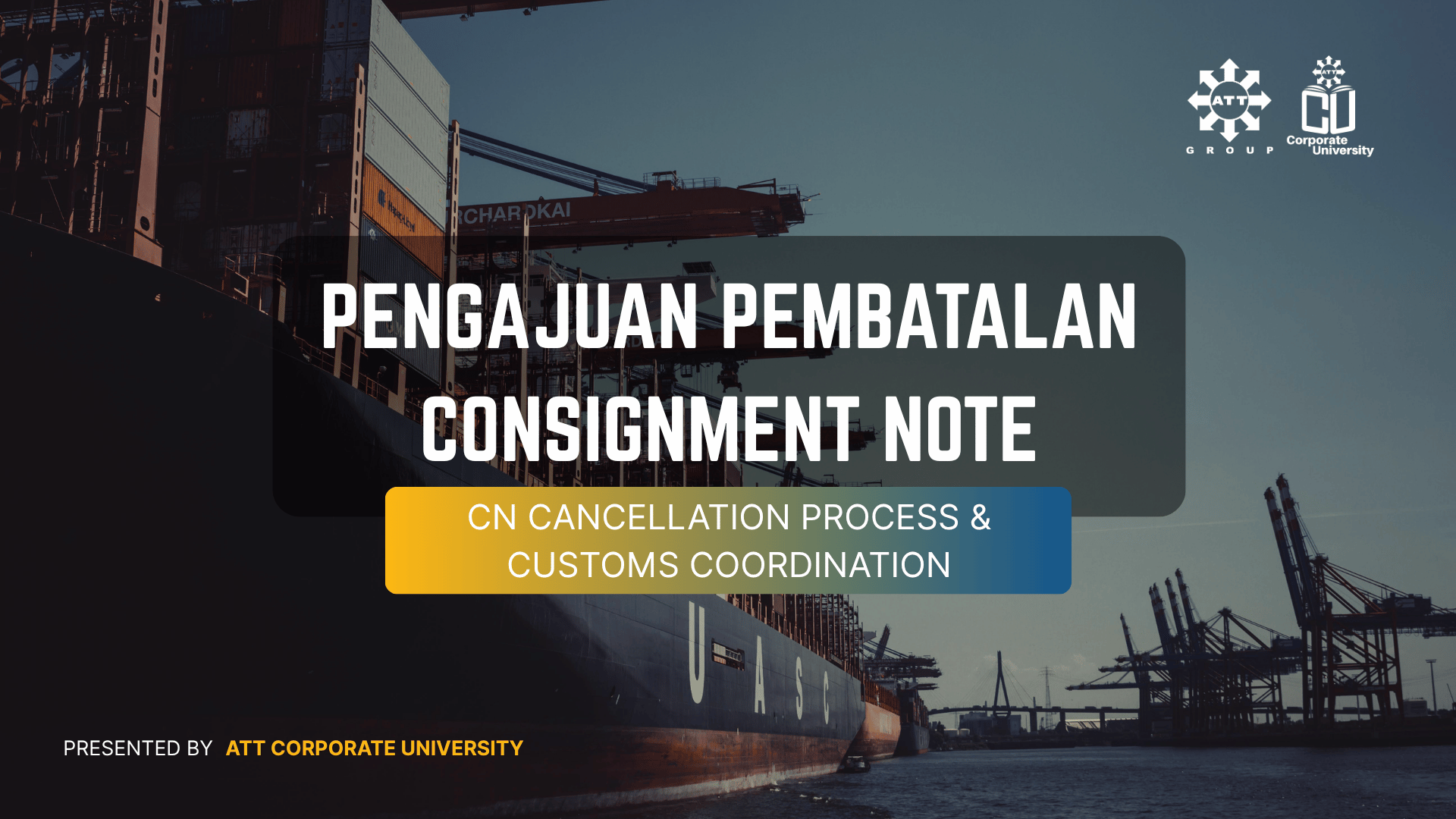 CN Cancellation Process & Customs Coordination